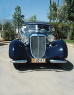 Audi Front UW 225 Sport Cabriolet von Glaser 1935 года